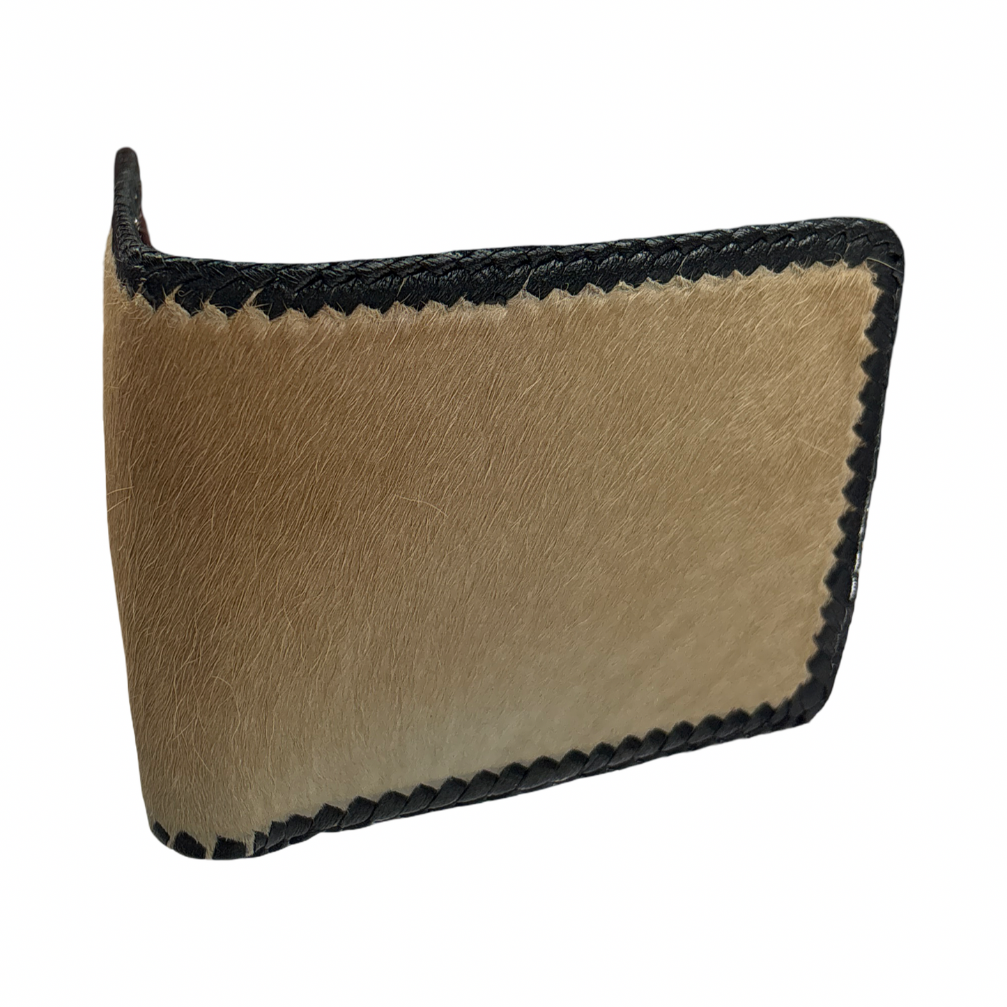Handcrafted Leather & Cowhide Wallet – Made in Oaxaca, Mexico