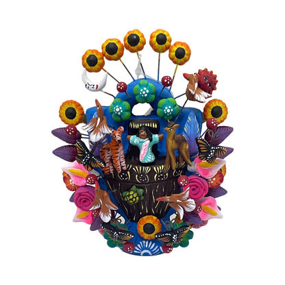Handcrafted Mexican Tree of Life – Folk Art Sculpture
