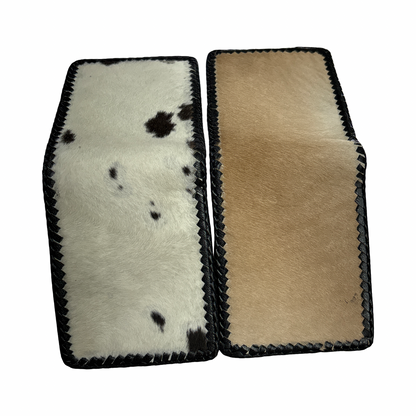 Handcrafted Leather & Cowhide Wallet – Made in Oaxaca, Mexico