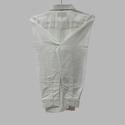 Embroidered Peacock Guayabera – Artisan Elegance