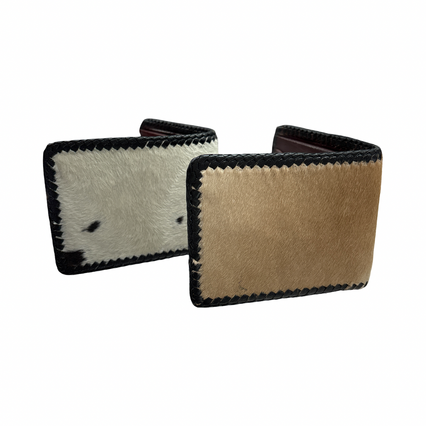 Handcrafted Leather & Cowhide Wallet – Made in Oaxaca, Mexico
