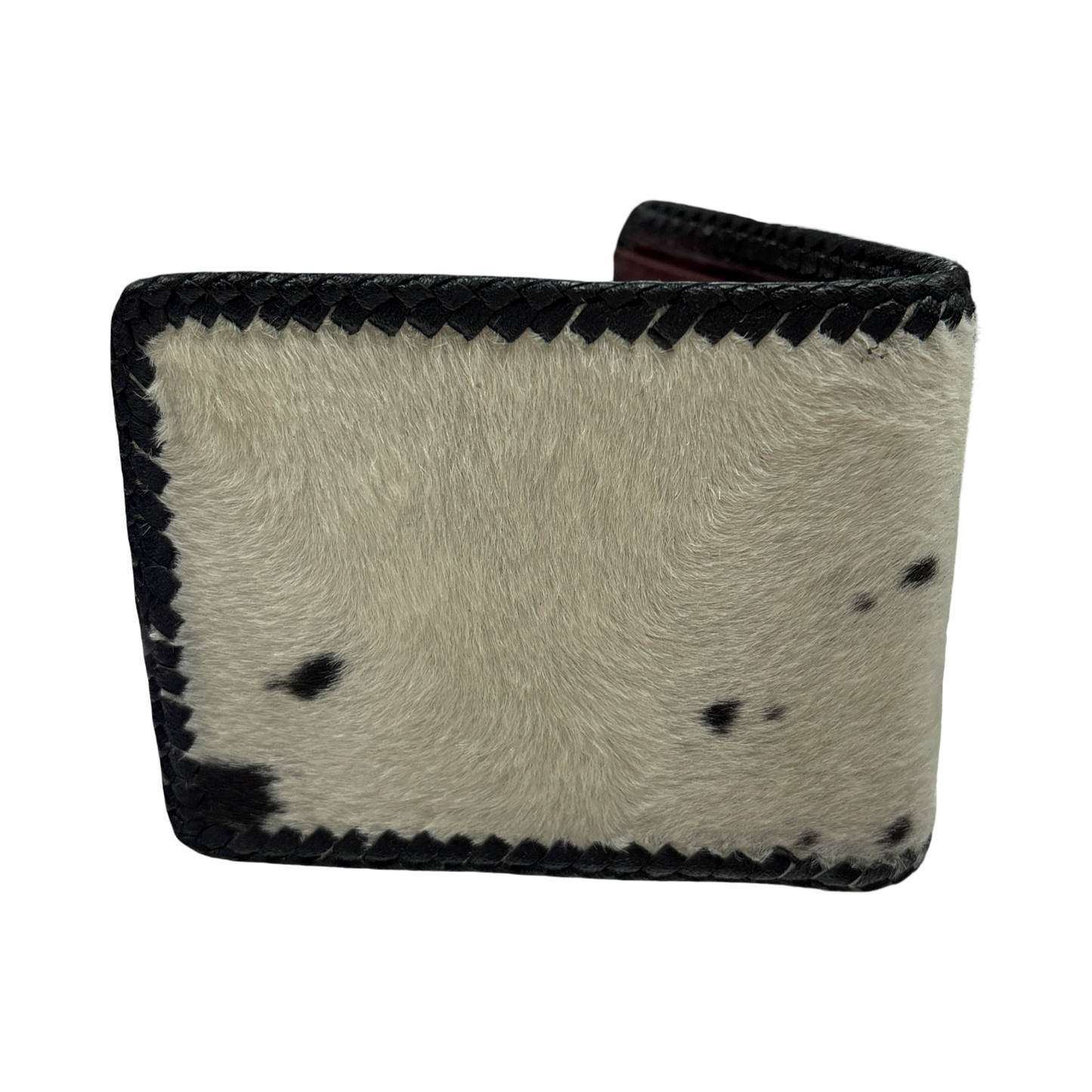 Handcrafted Leather & Cowhide Wallet – Made in Oaxaca, Mexico