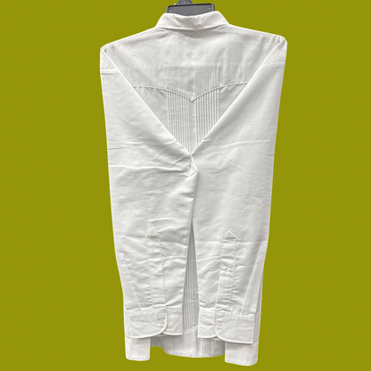 Men’s Blue and white Linen Guayabera – Handmade in Mexico