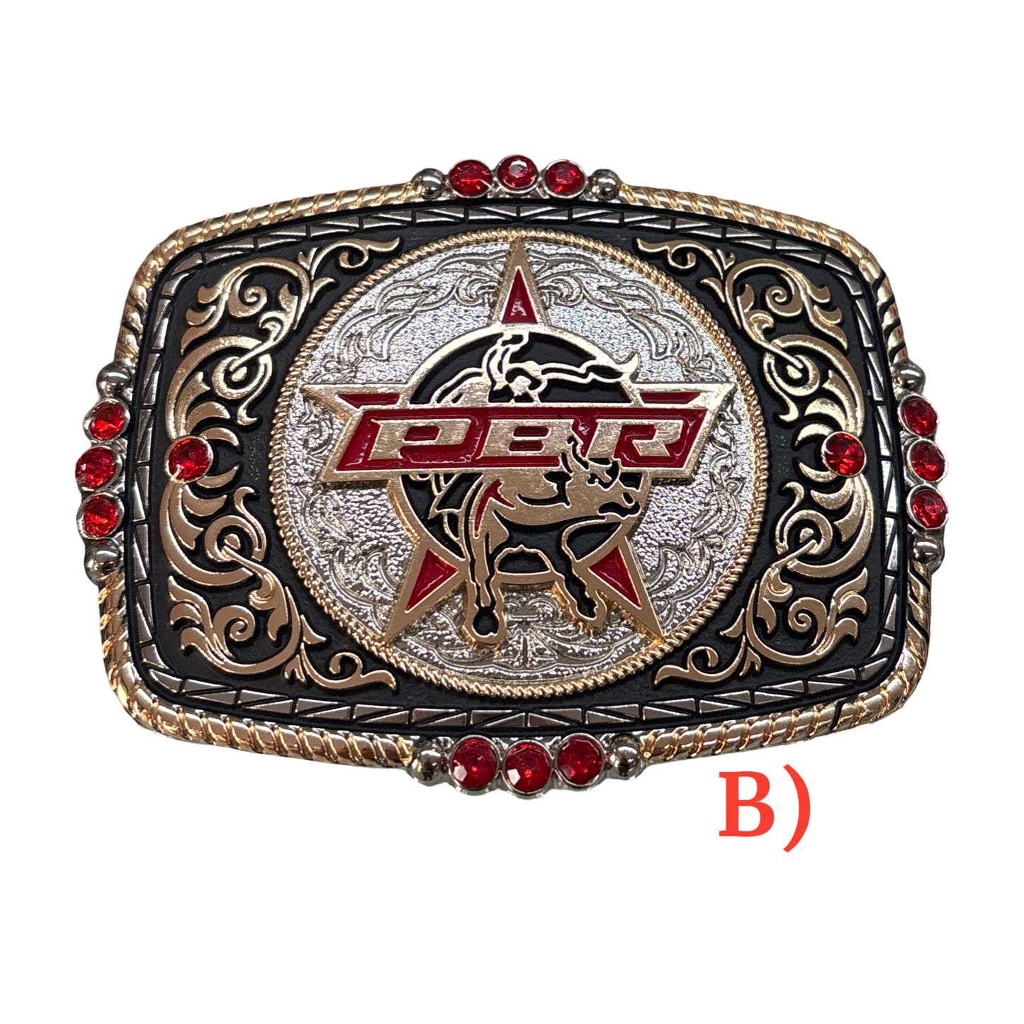 PBR Western Belt Buckle