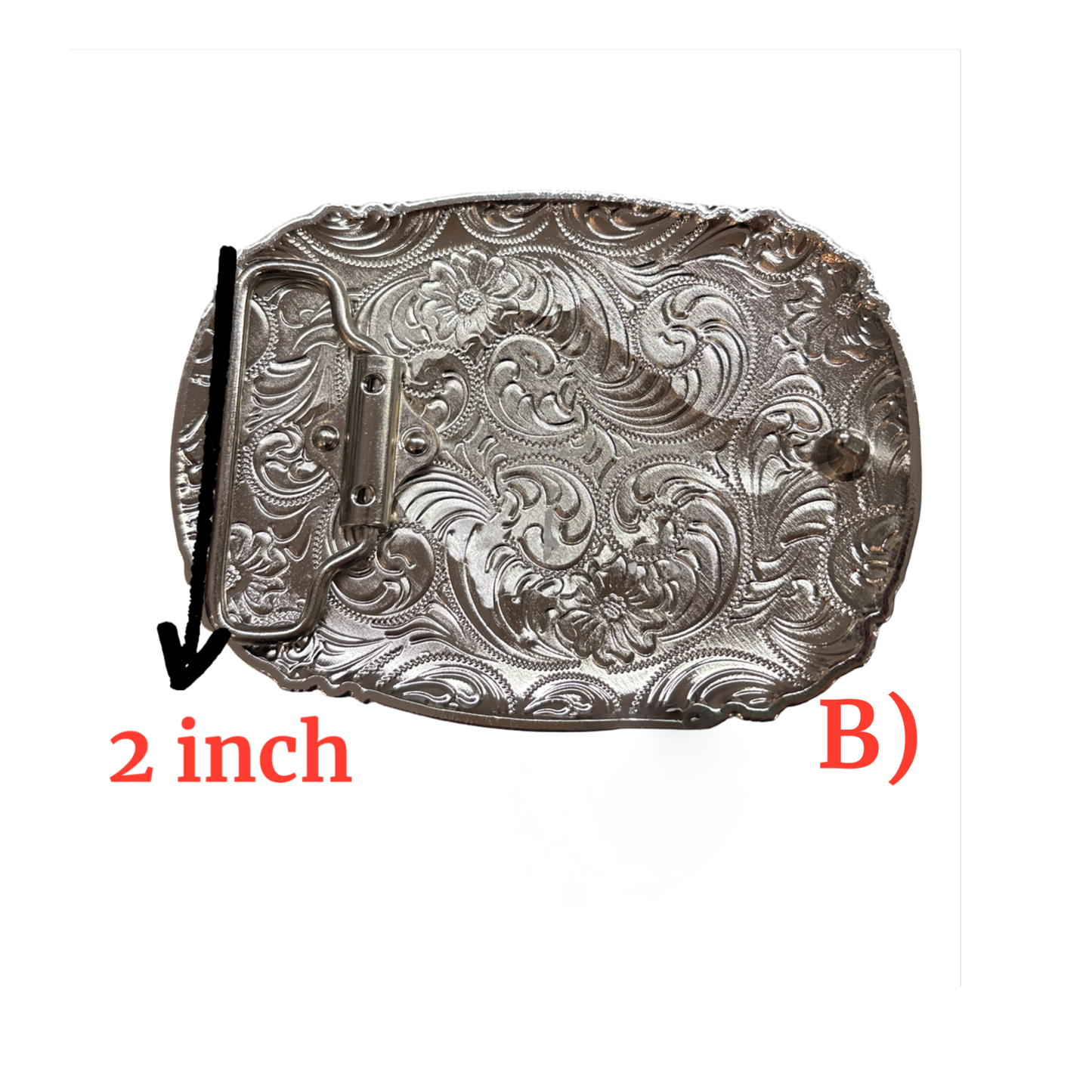 PBR Western Belt Buckle