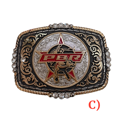 PBR Western Belt Buckle