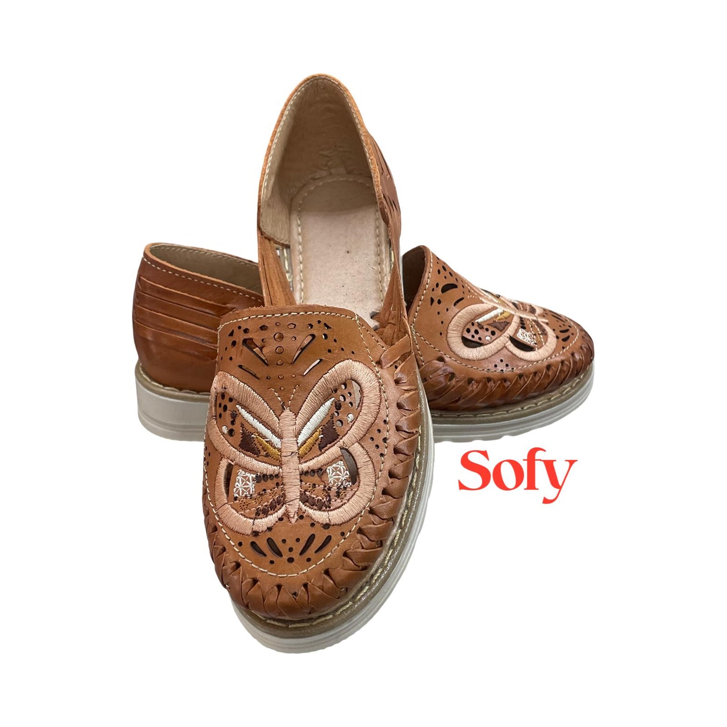 Handmade Embroidered Huarache Sandals