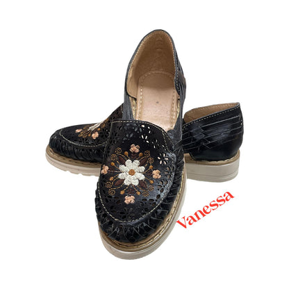 Handmade Embroidered Huarache Sandals