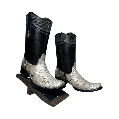 McAllen Boots – Genuine Python Exotic Western Boots